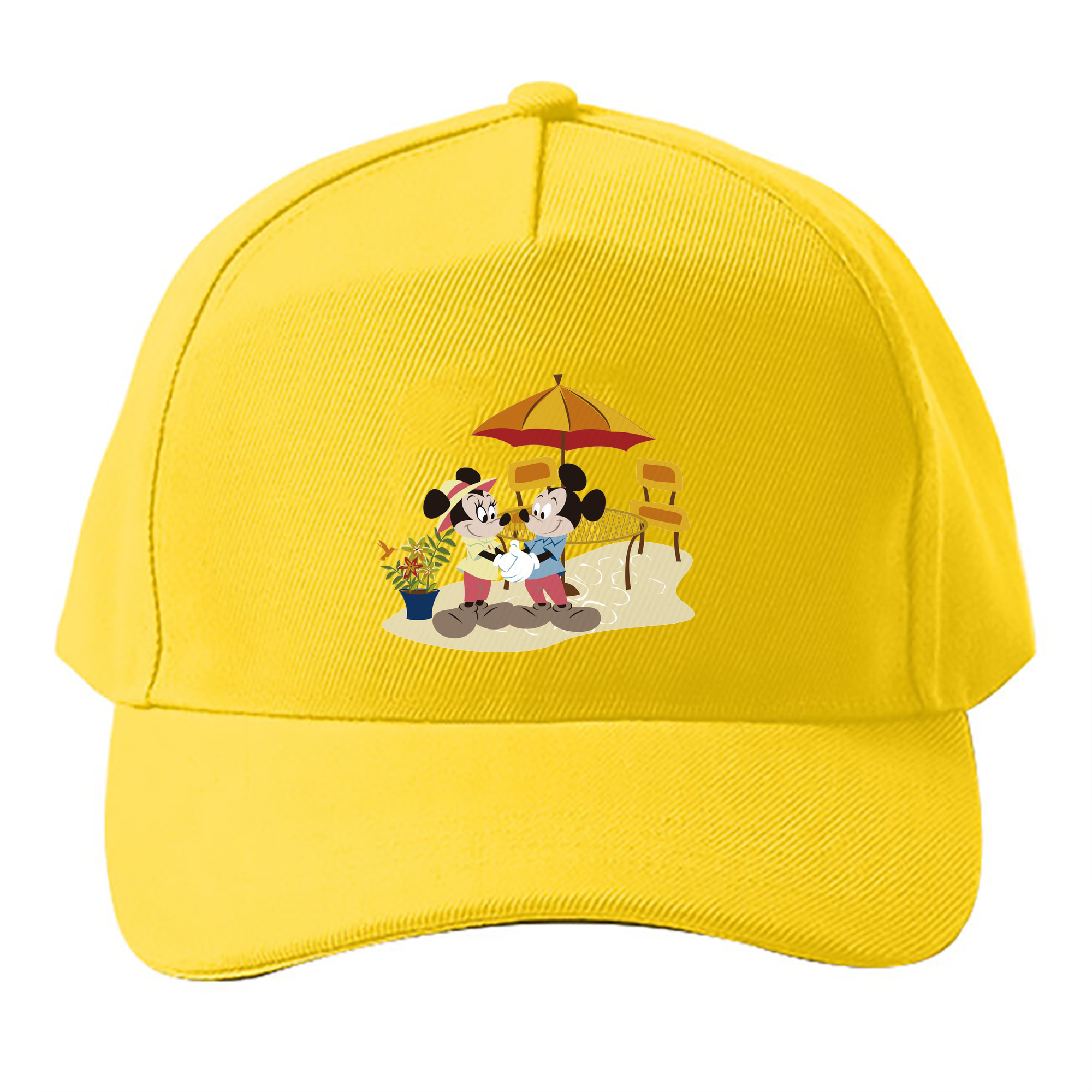 （画像用） ミッキーマウス Mickey Mouse ベースボールキャップ 綿100％ 男女兼用 帽子 スポーツ